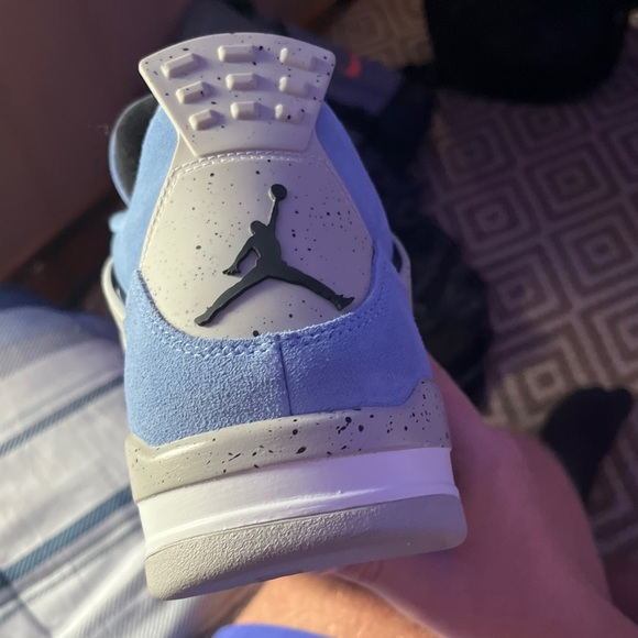 Jordan retro 4 university blue - Picture 7 of 11